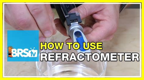 how to make a linear refractometer reading curve|how to measure refractive index.